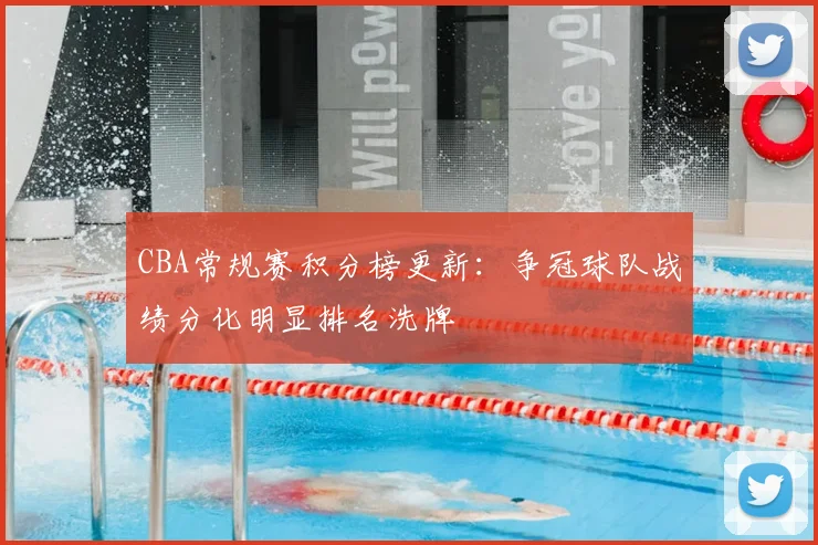 CBA常规赛积分榜更新：争冠球队战绩分化明显排名洗牌